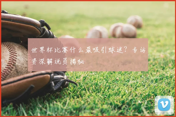 世界杯比赛什么最吸引球迷?专访资深解说员揭秘